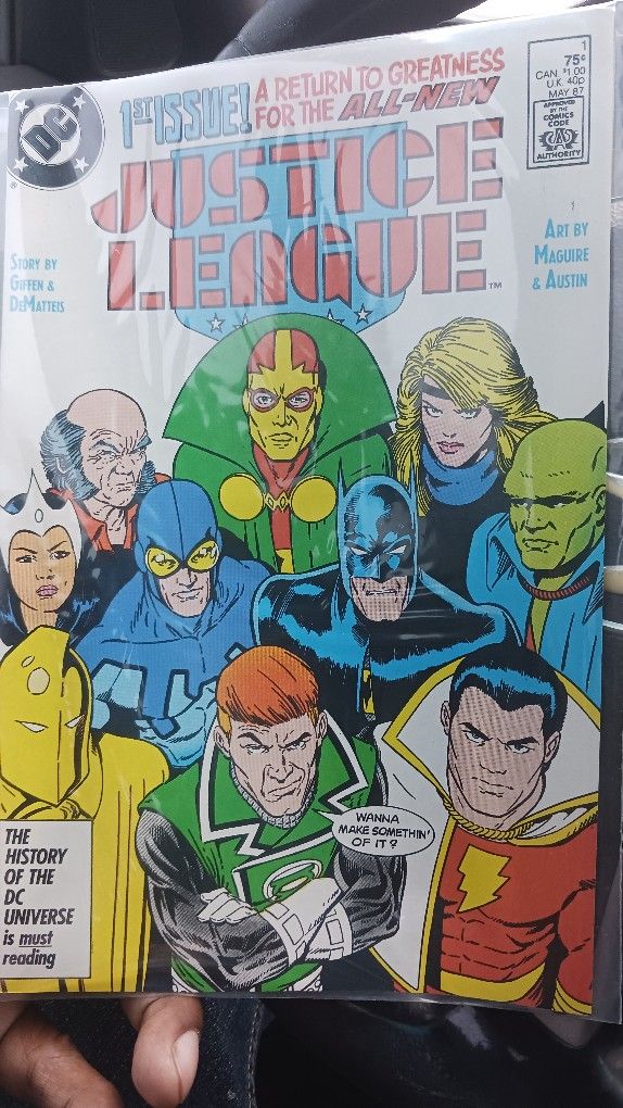 DC 1st 1ssue A Return To Greatness For The  All New  Justice  League  May 87