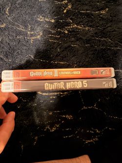 Guitar Hero 3 & 5 PS3 Games
