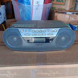 Vintage Sony Radio Cd Cassette Player