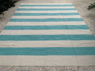 Beautiful Striped Kilim Rug- 8’2” X 10’9”