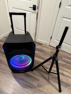 ION Total PA Extreme 600W PA Speaker System – Powerful Sound & Bass, Bluetooth, Microphone, Stand, DJ Ready