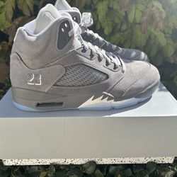Nike Air Jordan 5 Retro Wolf Grey - Size 12 New