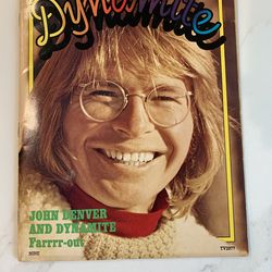 Magazine: Dynamite, Edition No. 9 John Denver and Dynamite Farrrr-out TV 2977