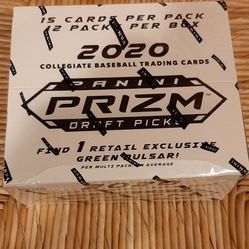 2020 Panini Prizm Draft Cello Pack Box