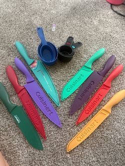 Cuisinart Multicolor Knife Set with Blade Guards