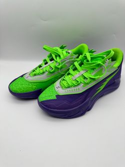 Puma Zeros Basketball Sneakers Green Purple