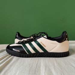 adidas gazelle silver green womens A.B. Gazelle Indoor (Blondey)  Premier