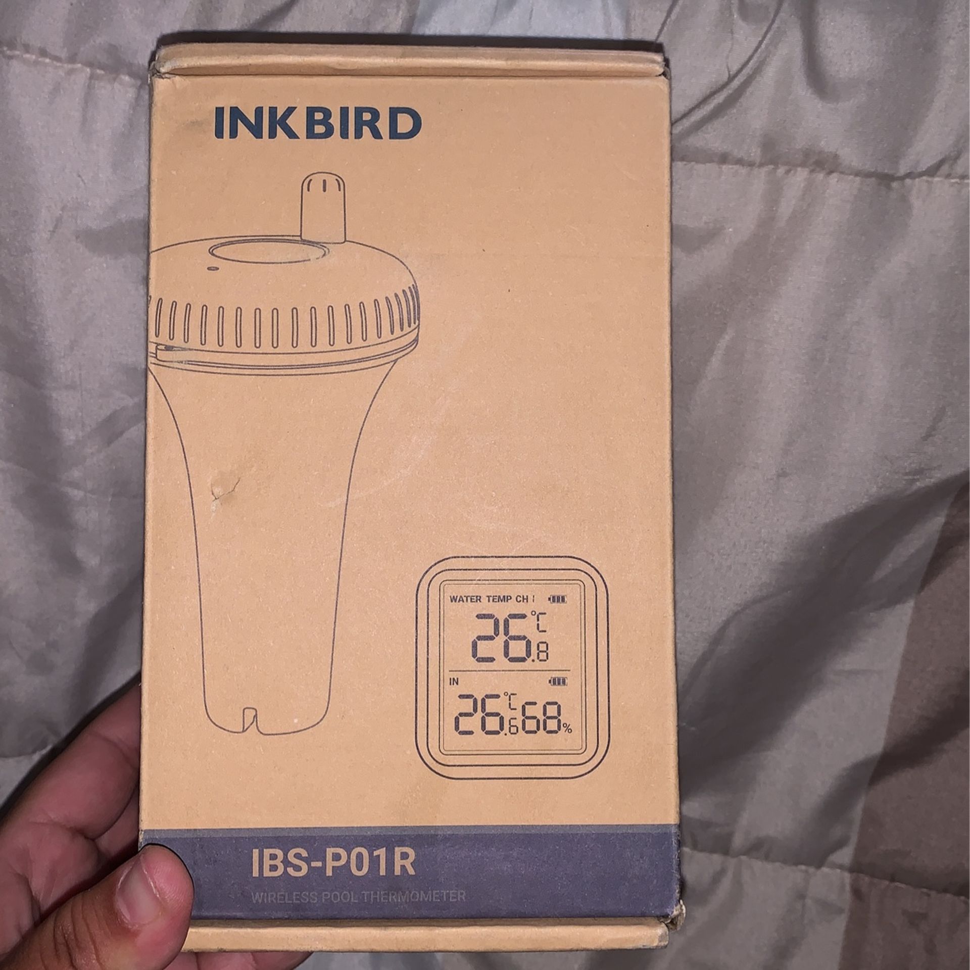 Inkbird Wireless Pool Thermometer and Receiver Set