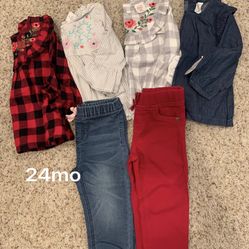 24 Month Baby Clothes 