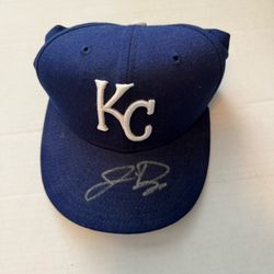 Jermaine Dye Autographed New Era Hat
