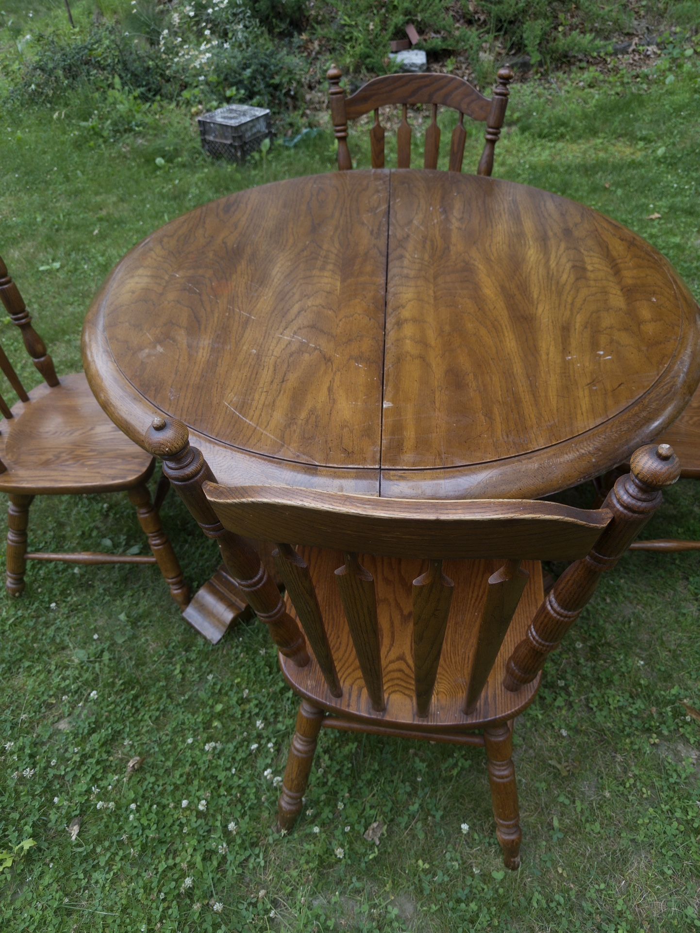 Real Wood Antique Family Table