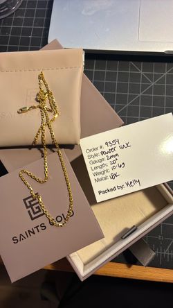 18k gold chain