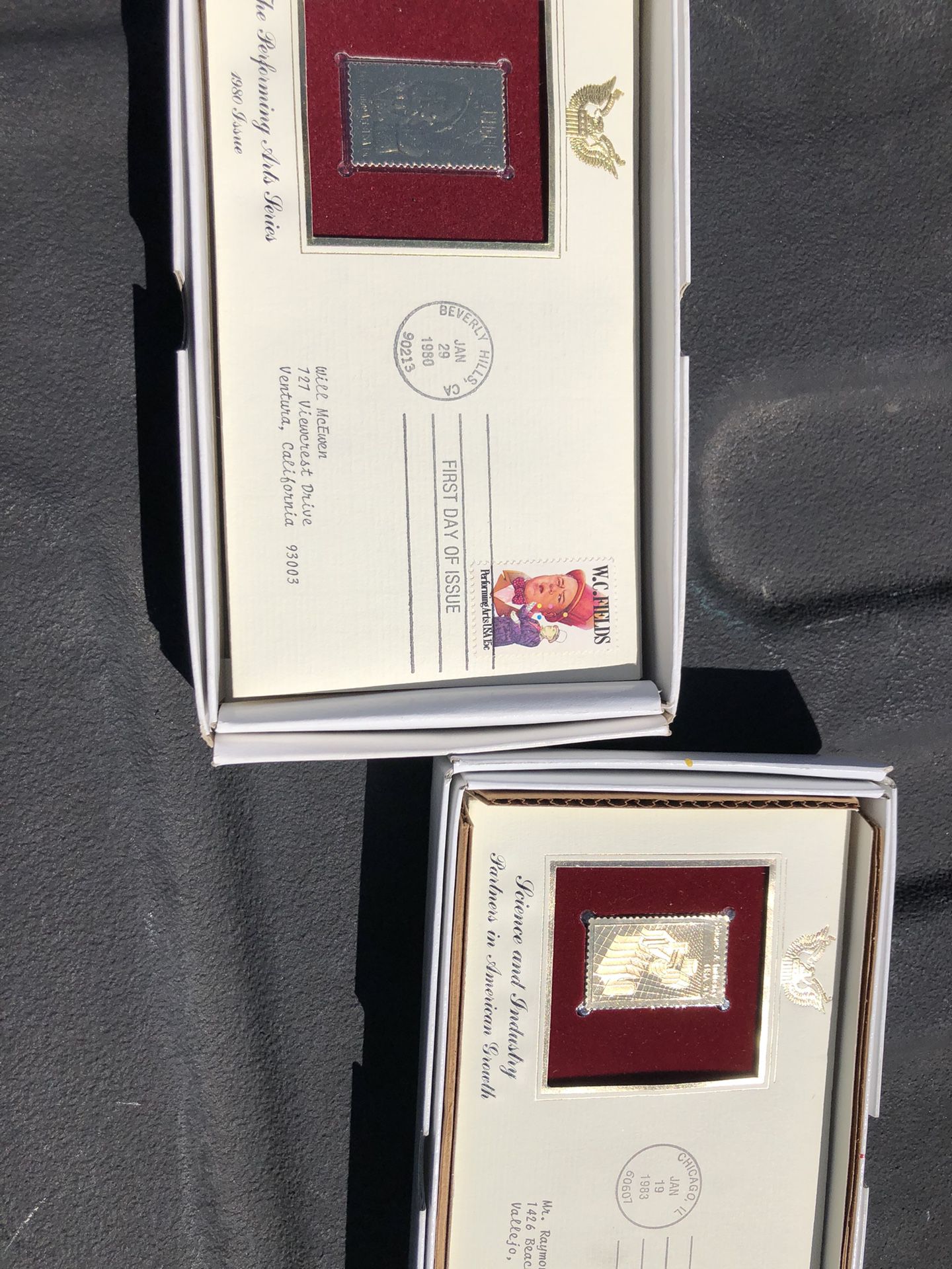 22kt Gold Replica Stamps