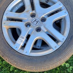 07 Honda  Rims