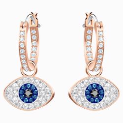 Swarovski Evil Eye Hoop Earrings - Pending