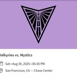 GOLDEN STATE VALKYRIES vs MYSTICS 8/30/25