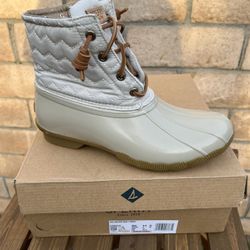 SPERRY RAIN BOOTS SIZE 6.5 And 7