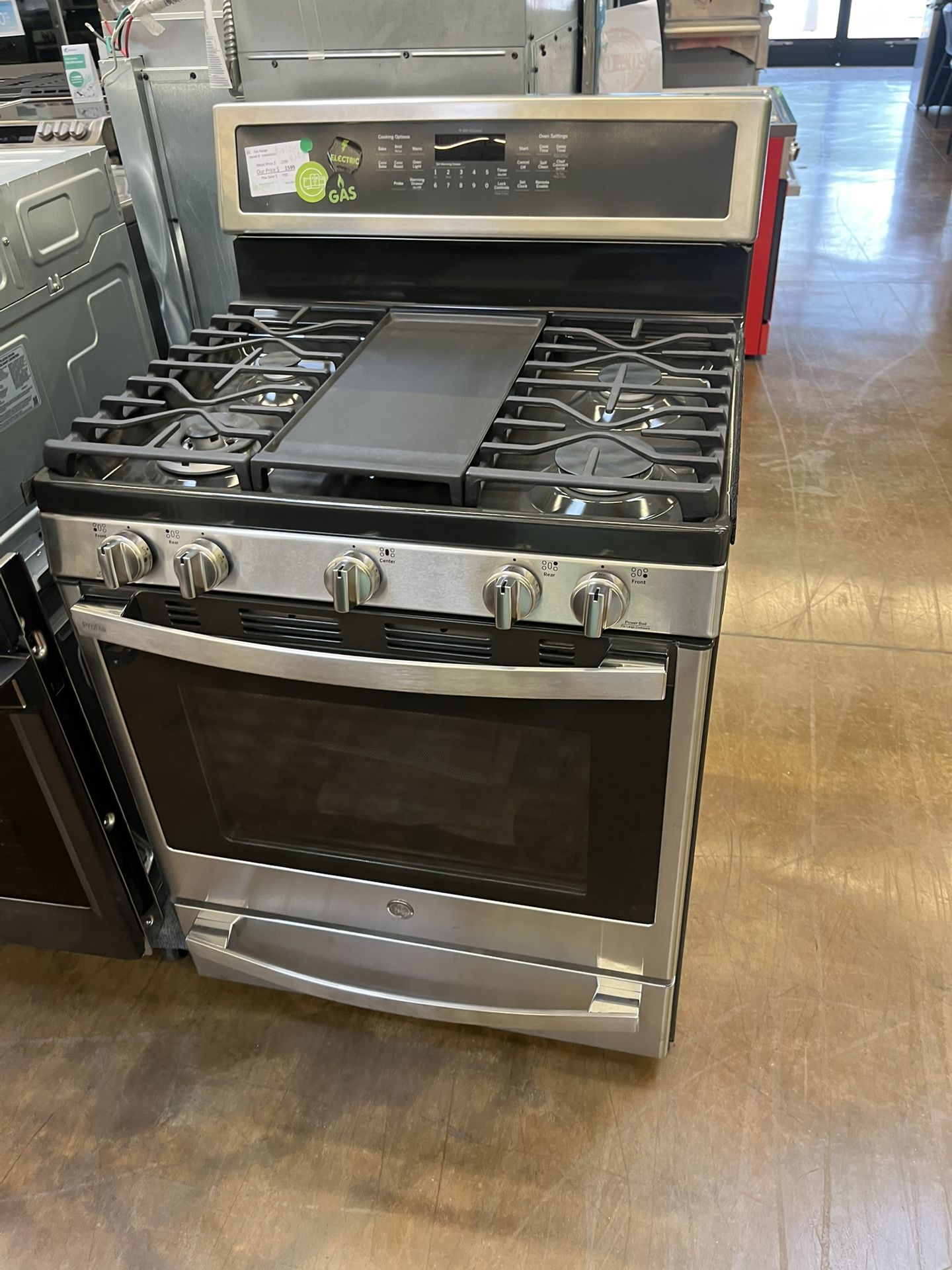 save on wholesale P2S930YPFS Ge GE Profile 30” Dual Fuel Range for Sale