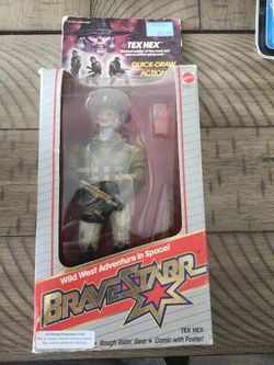 BRAVESTARR TEX HEX action figure Employees Only 