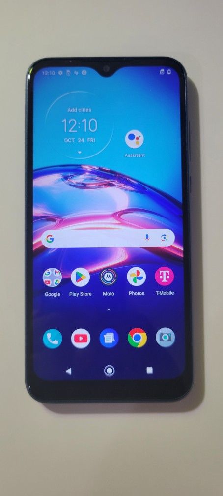 Motorola Moto E (2020) - 32 GB - Midnight Blue (T-Mobile) Android Smartphone
