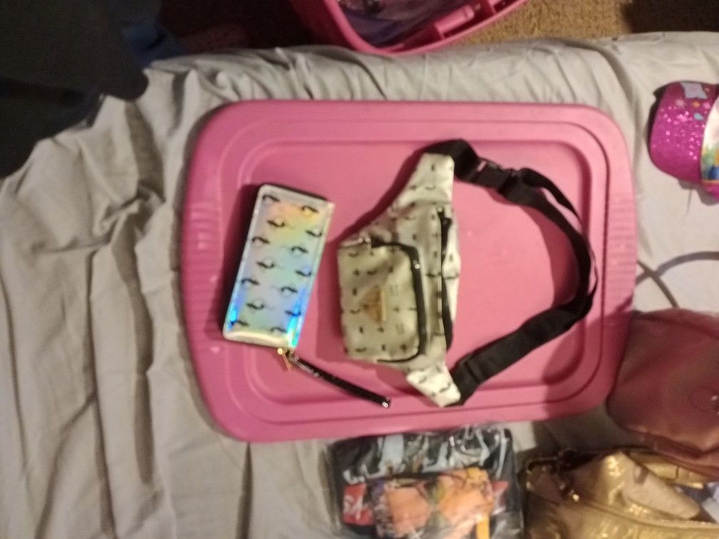 🩷 Set Baby Phat Wallet & Fanny Pack 