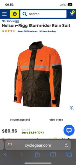 Motorcycle Rain Jacket