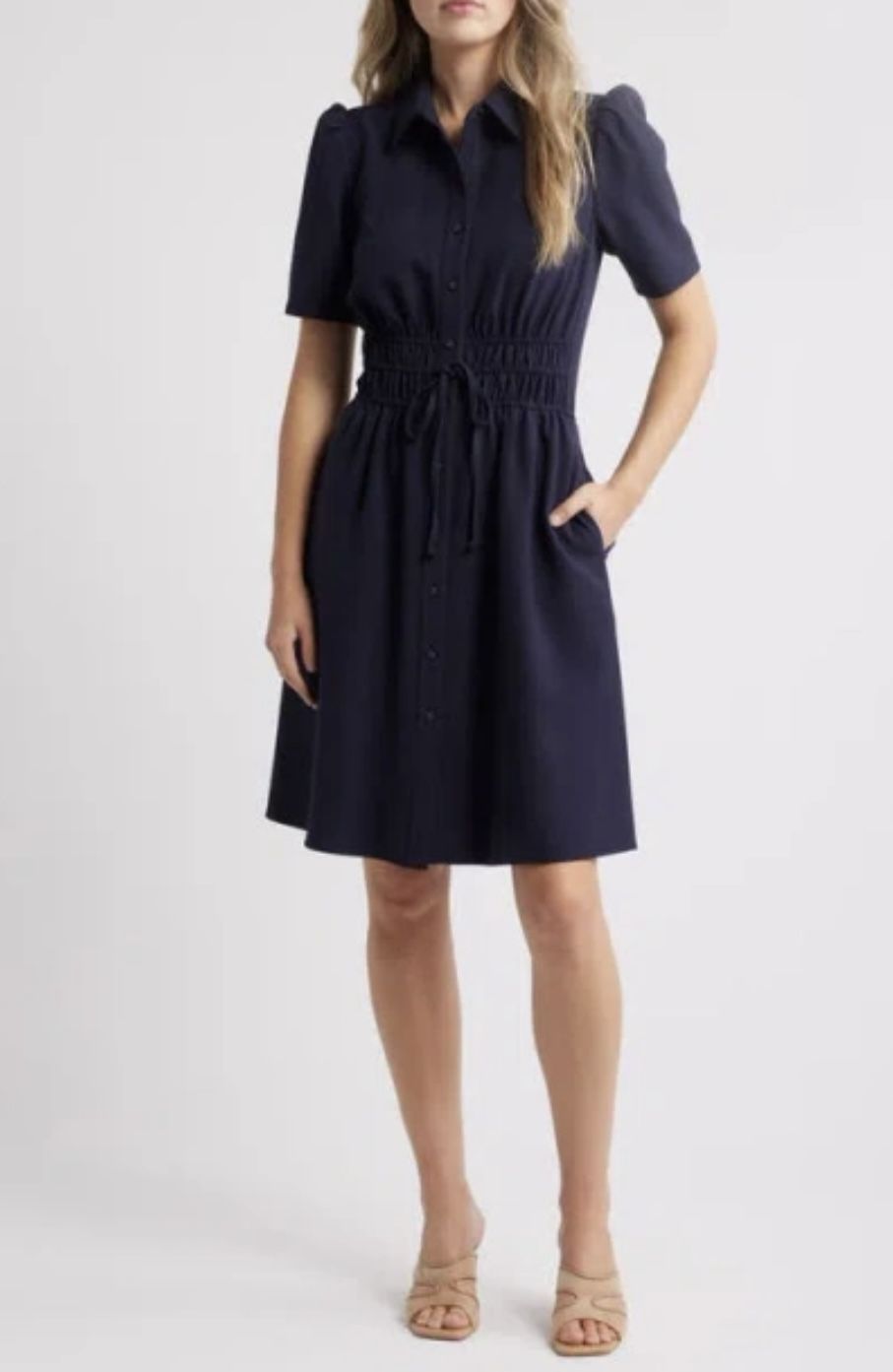 Navy Blue Dress 