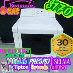 Kenmore Elite Gas Dryer, Turbo Dry! Natural Or Propane Gas. 30 Day Warranty!