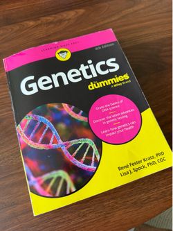 Genetics for Dummies 4th ed