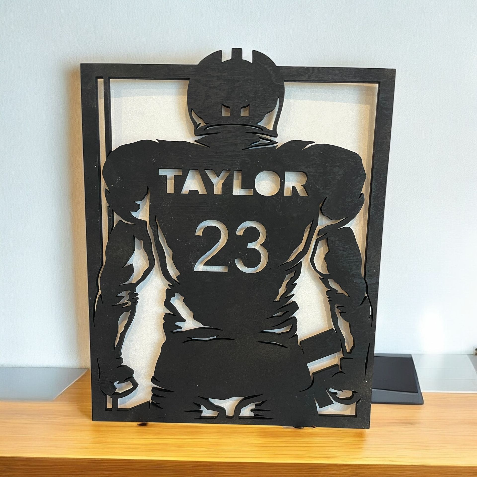 Football Personalized Sign