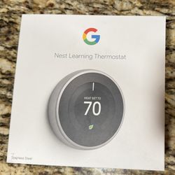 Nest Learning Thermostat-3rd Generation- White