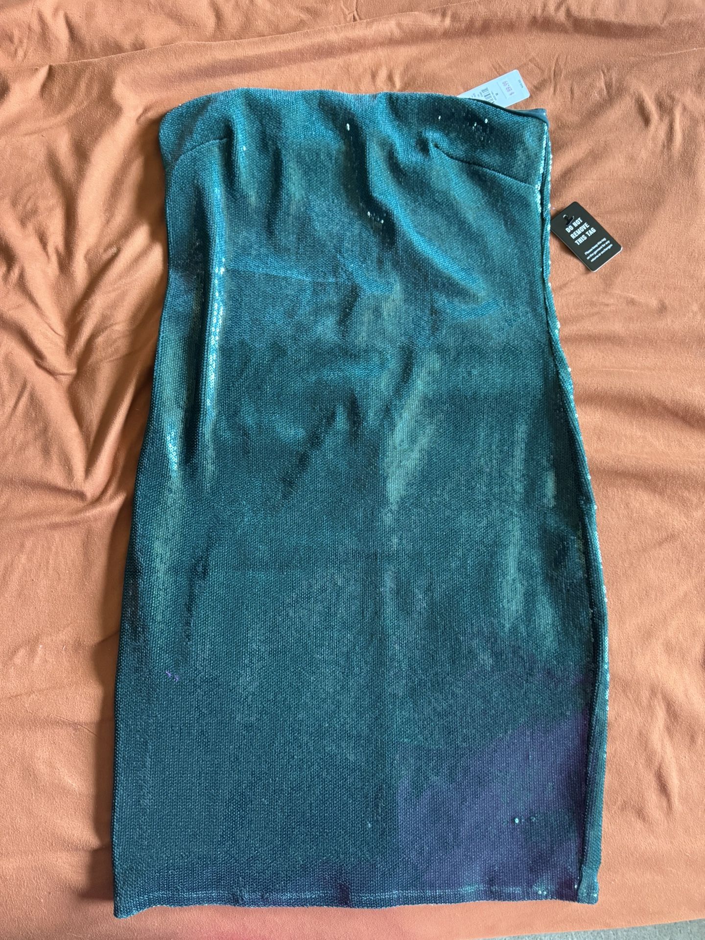 Emerald Green Sequin Dress