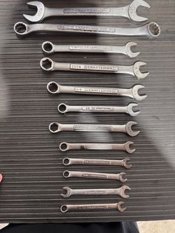 23-Piece Vintage Craftsman & S-K Wrench Lot – SAE