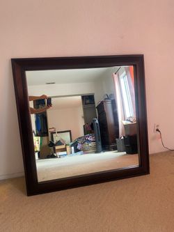 Large Square Mirror