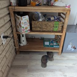 Wood Storage Shelves 