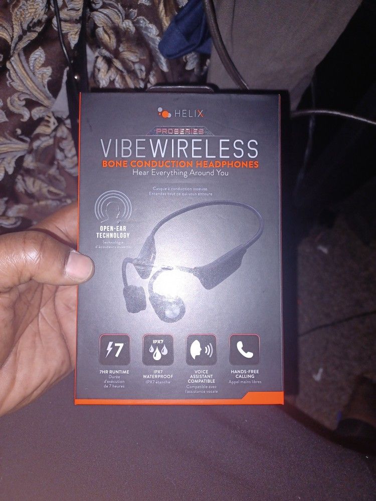 Helix Proseries Vibe Wireless Bone Conduction Headphones