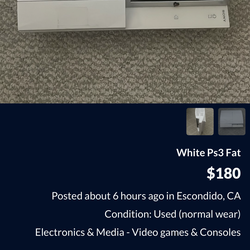 DO NOT BUY THE PLAYSTATION 3 (PS3) AND THE PLAYSTAION 5 (PS5) FROM THIS PERSON