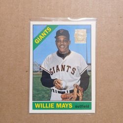 1996 Willie Mays  66 Reprint