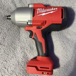 Milwaukee M18 18-Volt Lithium-Ion Brushless 1/2 in. High Torque Impact Wrench with Friction Ring (Tool-Only)