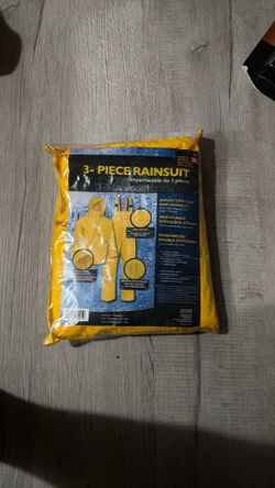 3 Piece Rain Suit