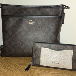 Coach Pocketbook And Coach Wallet Brand New