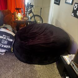 Plush Memory Foam Bean Bag
