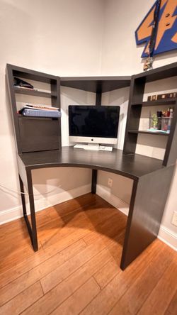 Ikea desk and gaming chair