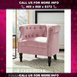 Brand new Deaza Pink Accent Chair