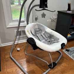 Graco DuetSoothe Swing And Rocker With Removable Swing Seat