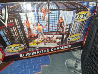 Mattel 2011 Elimination Chamber Playset
