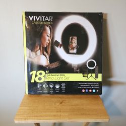 Vivitar Creator Series 18" Ring Light Set