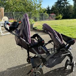 Sit N Stand Double Stroller (Tandem)