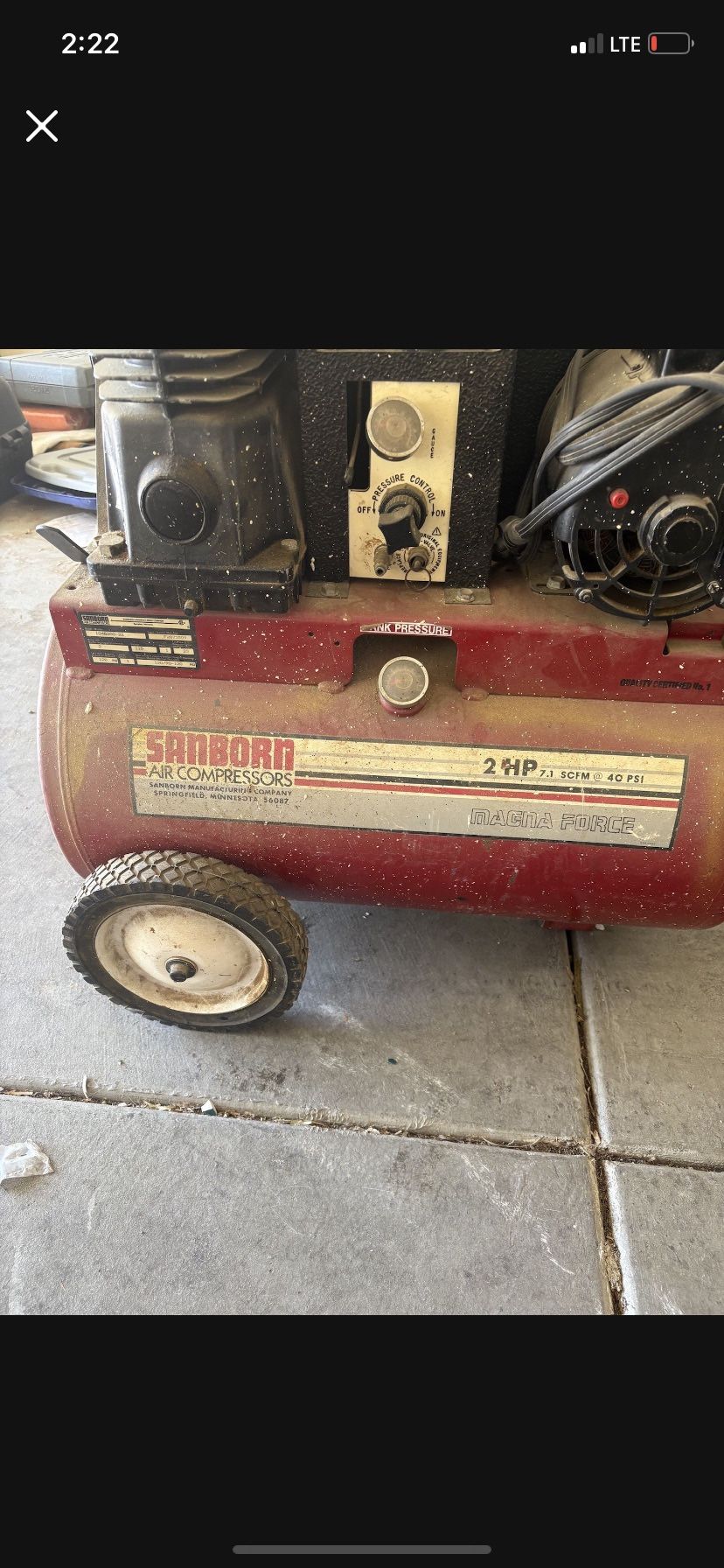30 G Air Compressor 