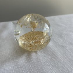 Gold Paperweight 